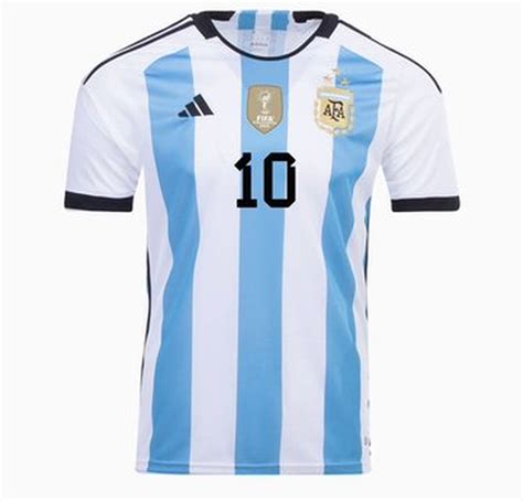 camiseta argentina 3 estrellas original.